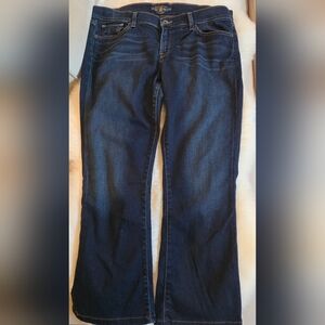 Lucky Brand Dark Blue Blue Boot Cut Leg Jeans